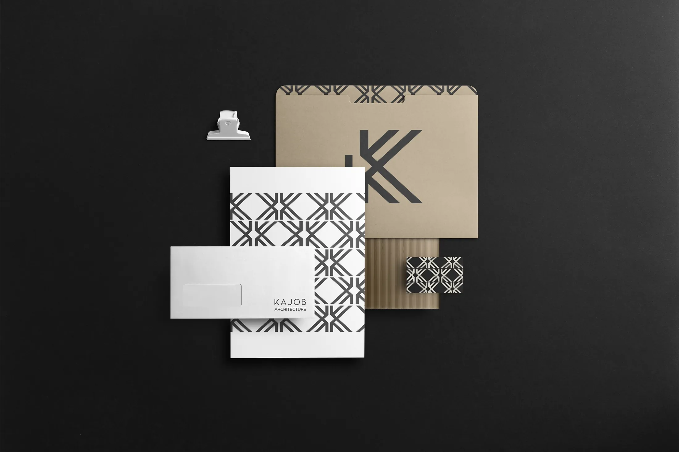 Papelería de Kajob en tonos claros