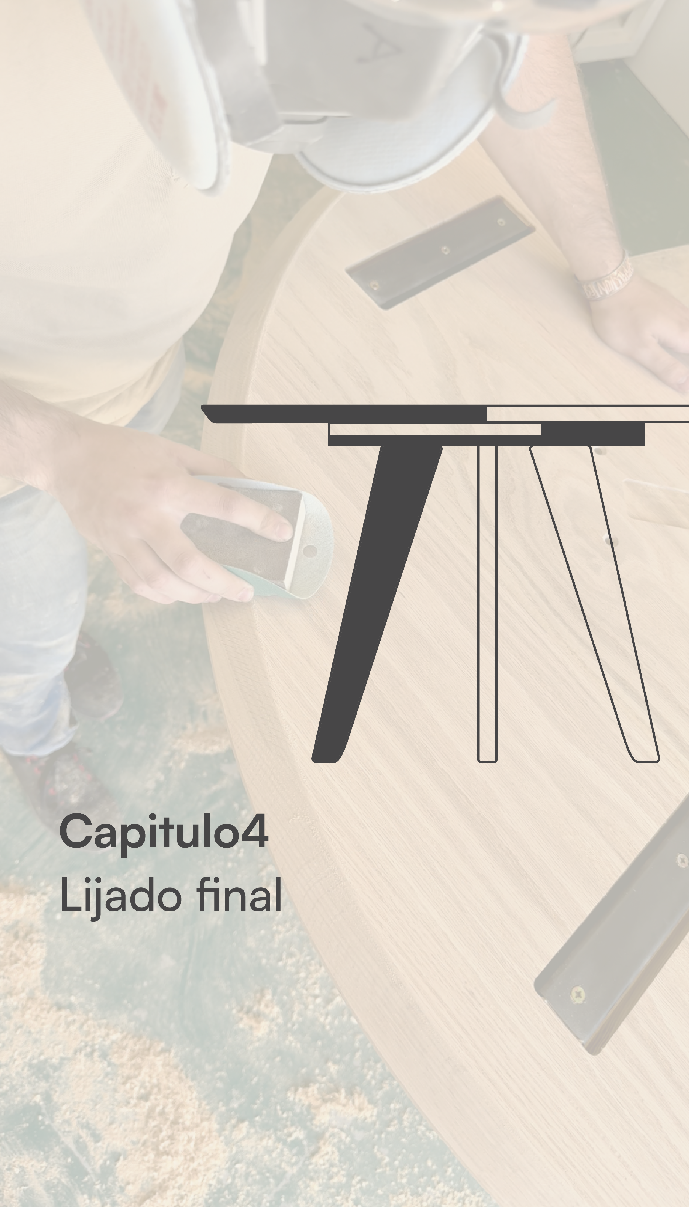 Chapter 4: final sanding